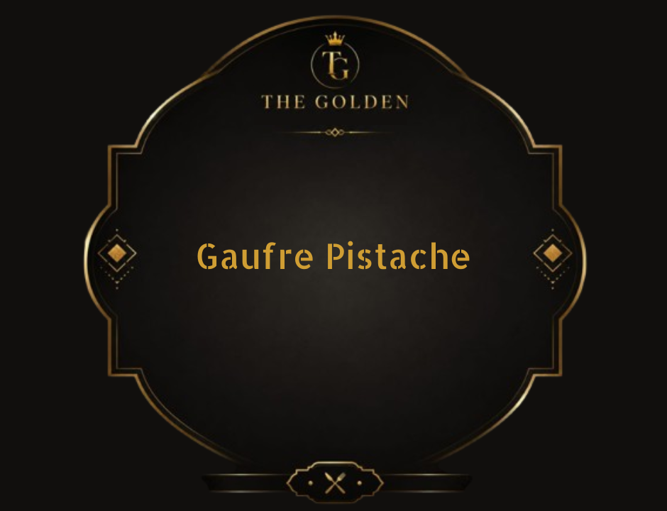 Gaufre Pistache